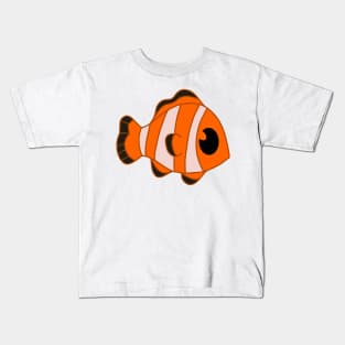 Cute Little Clown Fish Kids T-Shirt